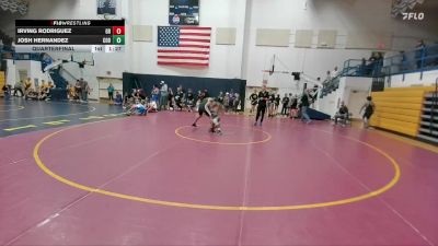 115 lbs Quarterfinal - Irving Rodriguez, Greybull/Riverside vs Josh Hernandez, Cody Middle School