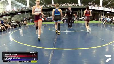 130 lbs Round 4 (6 Team) - Julissa Ortiz, Pennsylvania Blue vs Rachael Wilson, Kansas