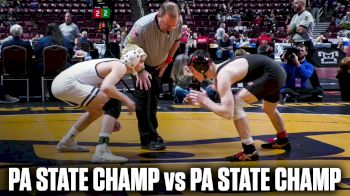 127 lbs Quarterfinal - Nicholas Salamone, Easton Area vs Chase Williams, Central Bucks East