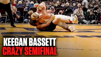 121 lbs Semifinal - Keegan Bassett, Bishop McCort vs Brock Rothermel, Line Mountain