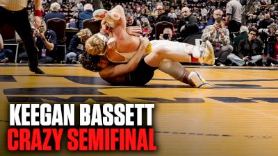 121 lbs Semifinal - Keegan Bassett, Bishop McCort vs Brock Rothermel, Line Mountain