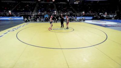 132 lbs 1st Place Match - Haley Gonzales, Hicksville vs Carmen Bishop, Groton