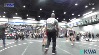 100/105 lbs Rr Rnd 2 - Kalley Fuller (100), Blue Devil Wrestling vs Silas Chapman, Eufaula Ironheads Wrestling Club