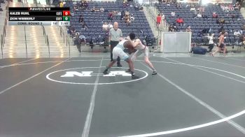 125 lbs Cons. Round 3 - Zion Wimberly, Funky Monkey vs Kaleb Ruhl, Cumberland (Tenn.)