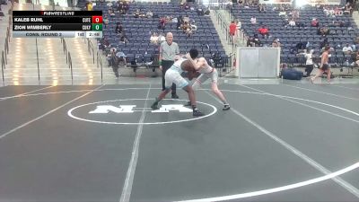 125 lbs Cons. Round 3 - Zion Wimberly, Funky Monkey vs Kaleb Ruhl, Cumberland (Tenn.)