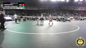 G5A-140 lbs Cons. Semi - Bintlee Burch, Sulphur-Girls vs Adrianna Chronister, Stilwell-Girls