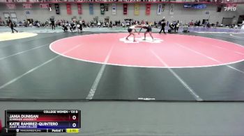 131 B Semifinal - Jania Dunigan, Schreiner University vs Katie Ramirez-Quintero, Joliet Junior College