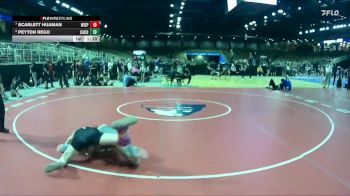 110 lbs Champ. Round 2 - Peyton Rego, Camden County vs Scarlett Huaman, Winter Springs