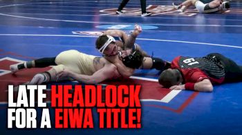 133 lbs Final - Maximilian Leete, American vs Ethan Berginc, Army West Point