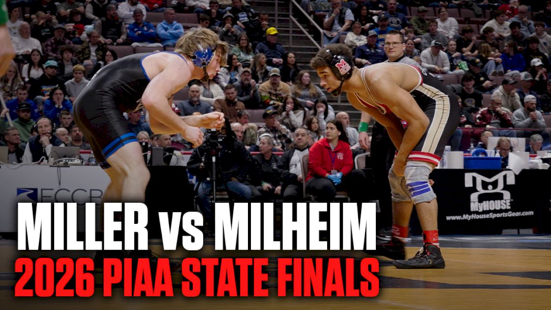 Melvin Miller Wins 3rd PIAA State Title Over Reagan Milheim