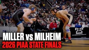 160 lbs Final - Melvin Miller, Bishop McCort vs Reagan Milheim, Warrior Run