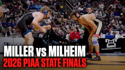 160 lbs Final - Melvin Miller, Bishop McCort vs Reagan Milheim, Warrior Run