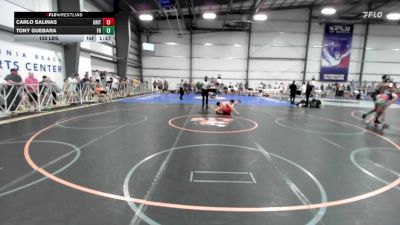 120 lbs Rr Rnd 3 - Carlo Salinas, Gritty Grapplers vs Tony Guebara, Flickr Boyz Trailglazers