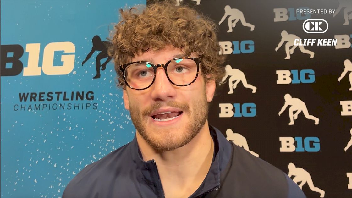 Mitchell Mesenbrink After Big Ten Title