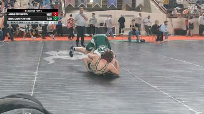 135_B lbs Round Of 32 - Andrew Reed, West Chester East vs Braiden Harris, Elco