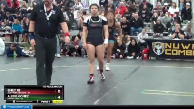 143 lbs Placement Matches (16 Team) - Emily Se, Southern Oregon vs Alexis Gomez, Grand View