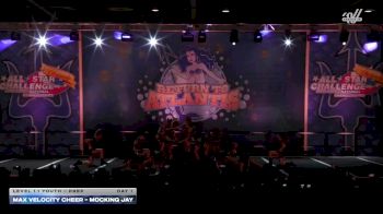 Max Velocity Cheer - Mocking Jay [2026 L1.1 Youth - PREP Day 1] 2026 ASC Return to Atlantis Tacoma Showdown