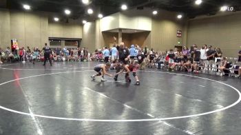 80 lbs Round 1 (8 Team) - Reid Gillis, Crossroads Wrestling vs Coleson Cogar, North DeSoto Blue WA