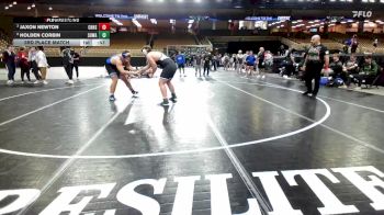 285 lbs 3rd Place Match - Jaxon Newton, Charlotte Hs vs Holden Corbin, Suwannee