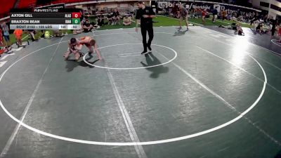 105 lbs Quarters - Axton Gill, Alaska vs Braxton Bean, Idaho