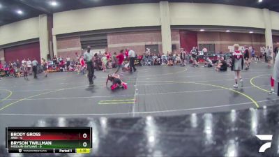 67 lbs Quarterfinals (8 Team) - Brody Gross, ARES vs Bryson Twillman, Missouri Outlaws