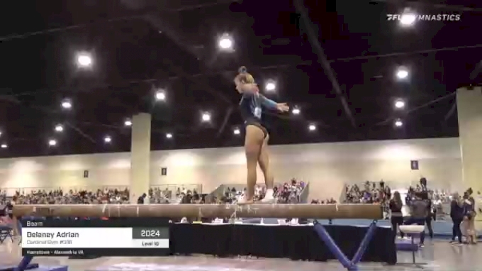 Delaney Adrian - Beam, Cardinal Gym #316 - 2021 USA Gymnastics Development Program National