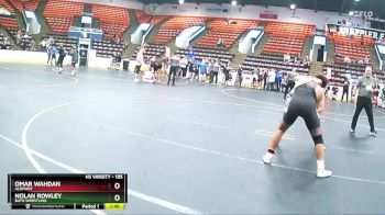 185 lbs Cons. Round 5 - Nolan Rowley, Bath Wrestling vs Omar Wahdan, Alomary