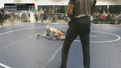 75 lbs Quarterfinal - Brock Taylor, PA vs Jacob Graber, MN