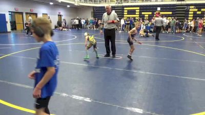 52 lbs Semifinal - Brody Bowers, All American WC vs Holden Hazi, Mars