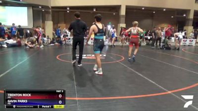 132 lbs Cons. Round 2 - Trenton Rock, MO vs Gavin Parks, MO