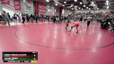 105 lbs Champ. Round 3 - Camila Robles Alcazar, Colony vs Rachel Sierra, Canyon Springs