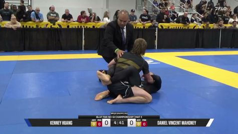 Daniel Vincent Mahoney vs Kenney Huang 2026 Pan IBJJF Jiu-Jitsu No-Gi Championship