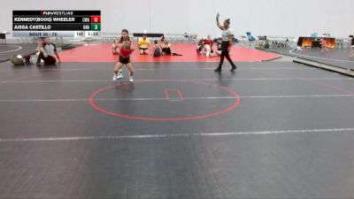 70 lbs Round 2 - Kennedy(Boog) Wheeler, Contenders Wrestling Academy vs Aissa Castillo, Unattached