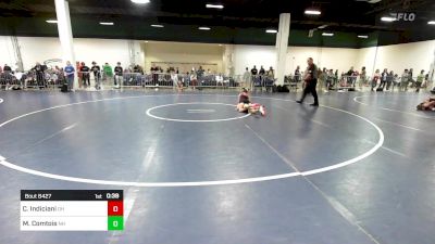 80 lbs Consi Of 16 #1 - Cooper Indiciani, OH vs Michael Comtois, NH