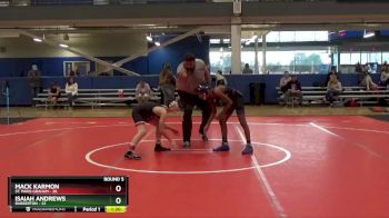 95 lbs Round 5 (6 Team) - Mack Karmon, St. Paris Graham vs Isaiah Andrews, Barberton