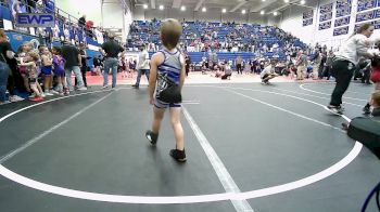 60 lbs Consi Of 4 - Harvey LaForest, Bridge Creek Youth Wrestling vs Ryker Williams, Harrah Little League Wrestling