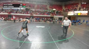 155 lbs Round 4 - 5th And 7th - Sidney Johnson, Fort Worth Benbrook vs Rylie Carmine, Henrietta