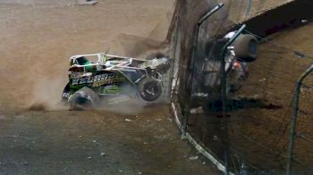 Double Flip Launches Sprint Car Through The Fence In Las Vegas