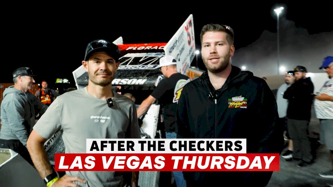 After The Checkers: Kyle Larson Breaks Down Photo Finish
