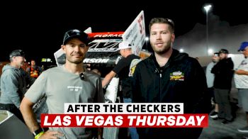 After The Checkers: Kyle Larson Wins Photo Finish In High Limit Las Vegas Opener