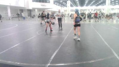 94 lbs Rr Rnd 4 - Elisabelle Gallardo, Powerline Fundamentals vs Jocelyn Torres, Threshold WC