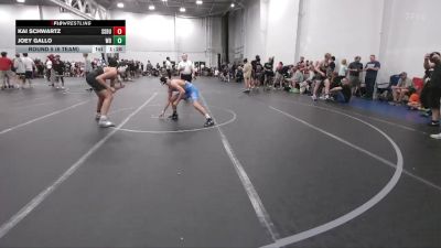 132 lbs Round 5 (6 Team) - Kai Schwartz, South Side WC Blue vs Joey Gallo, Wayne Danger
