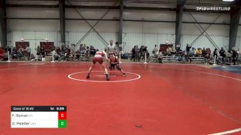 133 lbs Consolation - Franky Roman, Rhode Island College vs Dominic Peletier, Southern Maine