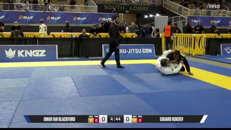 Eduard Bokoev vs Omar Ian Blackford 2026 Pan Jiu Jitsu IBJJF Championship
