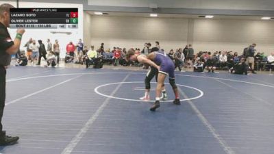 120 lbs Round Of 64 - Lazaro Soto, FL vs Oliver Lester, OH