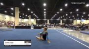 Jaimee Vallin - Floor, North South #1246 - 2021 USA Gymnastics Development Program National Championships