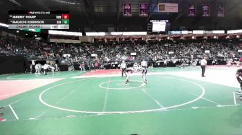 140 lbs Champ. Round 1 - Jeremy Tharp, TWM1 vs Malachi Robinson, BAB1