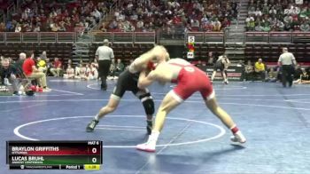 3A-150 lbs Quarterfinal - Braylon Griffiths, Ottumwa vs Lucas Bruhl, Ankeny Centennial