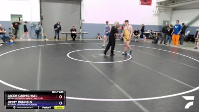 195 lbs Rr3 - Jimmy Runnels, Interior Grappling Academy vs Jacob Carmichael, Bethel Freestyle Wrestling Club