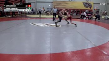 141 lbs Cons. Round 3 - Emilio Casillas, Grand View (Iowa) vs Gavin Jensen, Coe